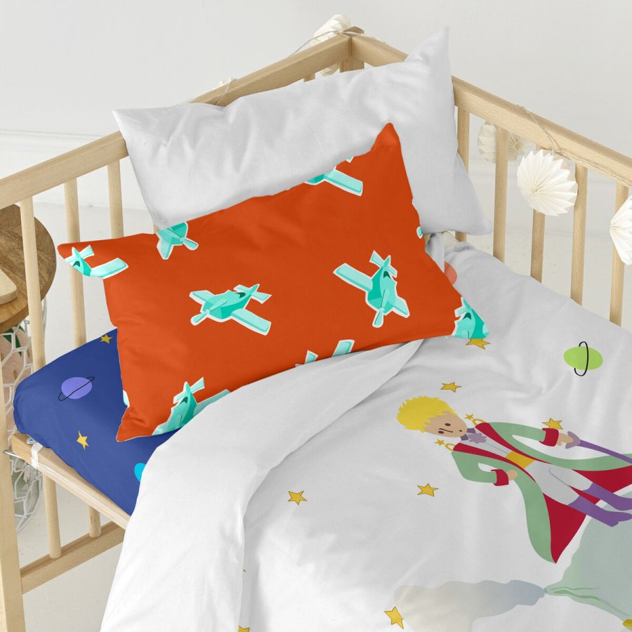 Dynebetrk st HappyFriday Le Petit Prince Multifarvet Vugge til baby 2 Dele #11
