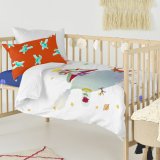 Dynebetrk st HappyFriday Le Petit Prince Multifarvet Vugge til baby 2 Dele #16