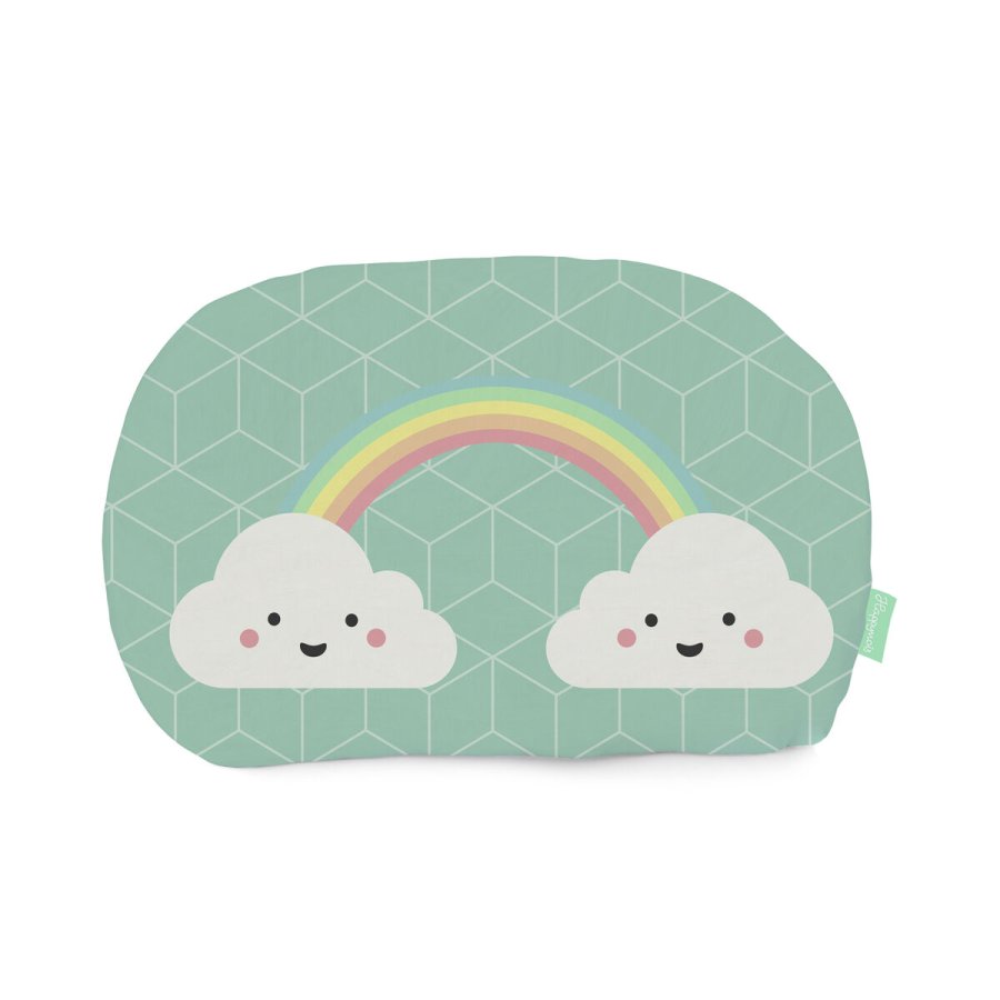 Pude HappyFriday Happynois Multifarvet Regnbue 40 x 30 cm #1