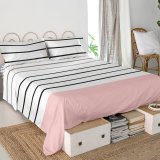 Toplagen HappyFriday Blanc Blush Multifarvet 210 x 270 cm #2