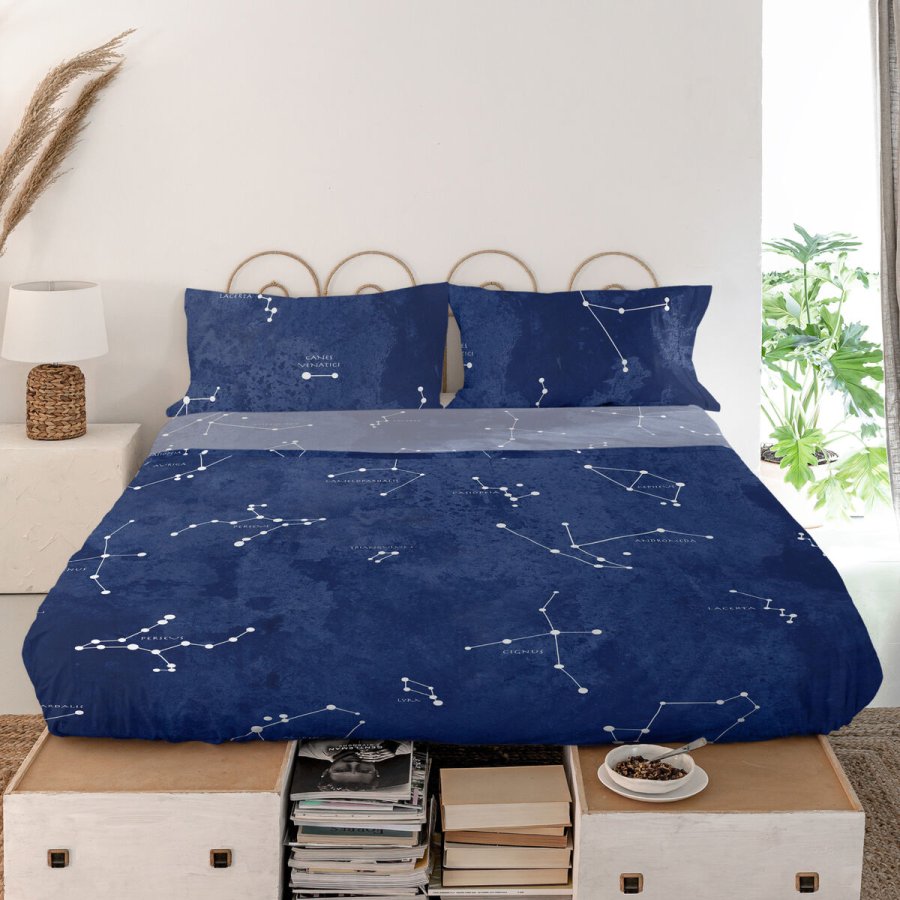 Toplagen HappyFriday Blanc Cosmos Multifarvet 240 x 270 cm (Cosmos) #5