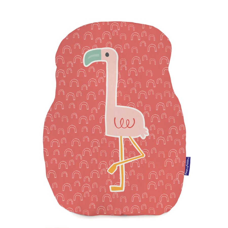 Pude HappyFriday Moshi Moshi Multifarvet Lyserd flamengo 40 x 30 cm #1