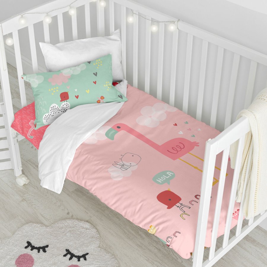 Dynebetrk st HappyFriday Moshi Moshi Hola Multifarvet Vugge til baby 2 Dele #6