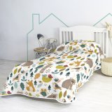 Sengetppe (vattppe) HappyFriday Moshi Moshi Multifarvet 180 x 260 cm Skov #3
