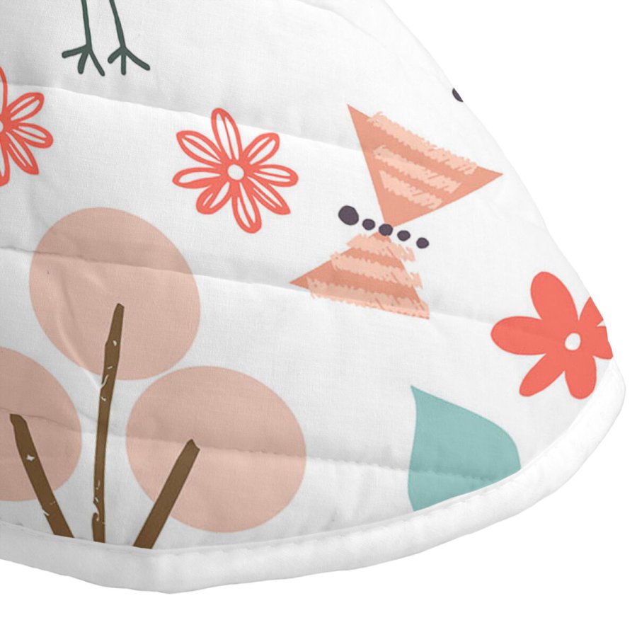 Sengetppe (vattppe) HappyFriday Moshi Moshi Multifarvet 180 x 260 cm Hjort Skov #5