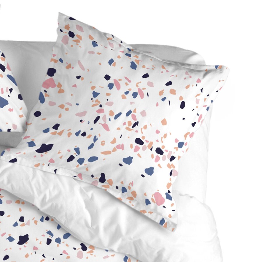 Pudebetrk HappyFriday Blanc Terrazzo Multifarvet 80 x 80 cm #3