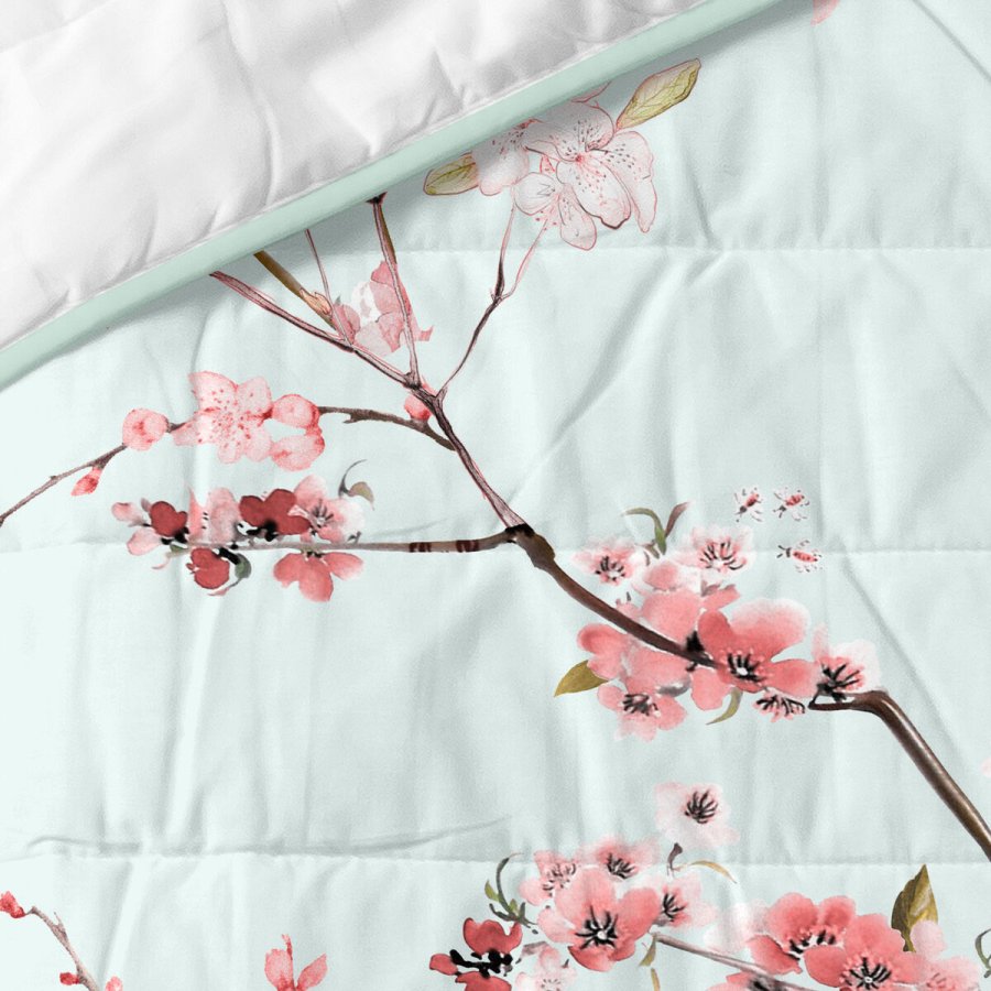 Sengetppe (vattppe) HappyFriday HF Chinoiserie Multifarvet 180 x 260 cm #16
