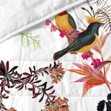 Sengetppe (vattppe) HappyFriday HF Birds of paradise Multifarvet 180 x 260 cm #16