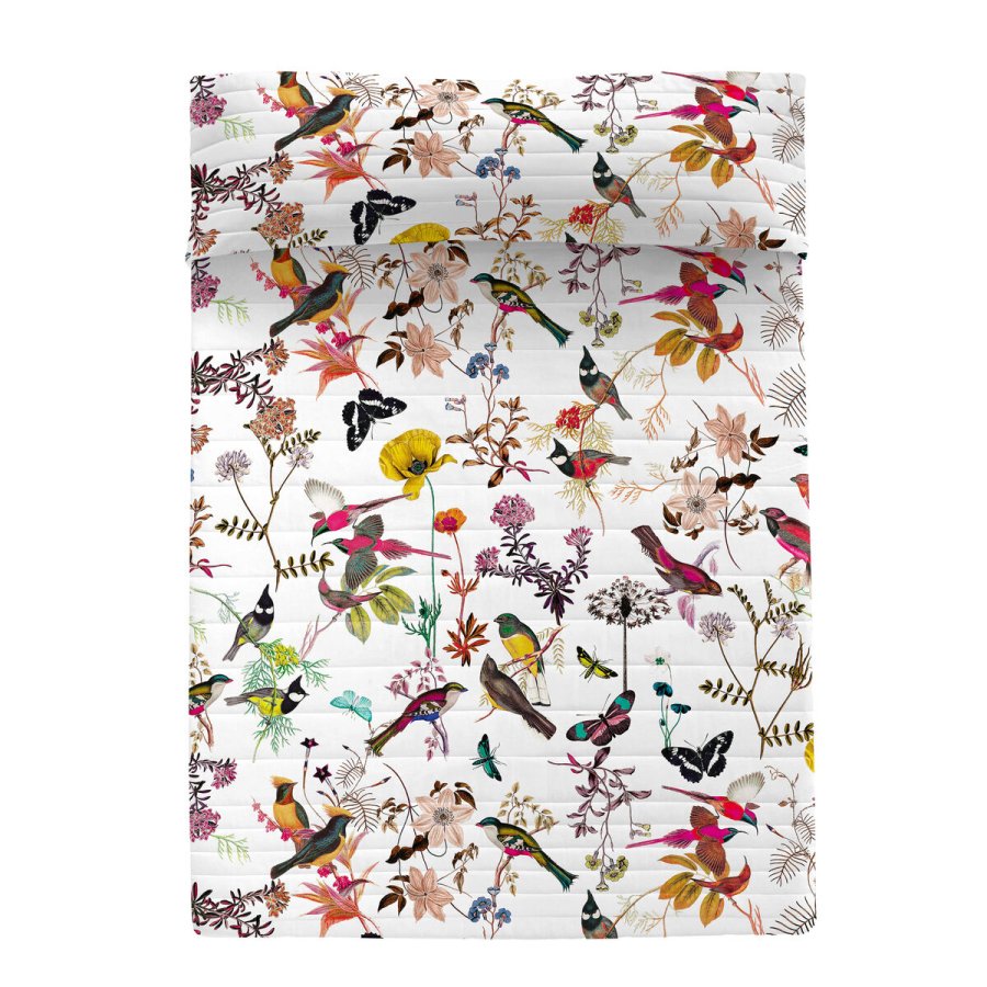 Sengetppe (vattppe) HappyFriday HF Birds of paradise Multifarvet 180 x 260 cm #1