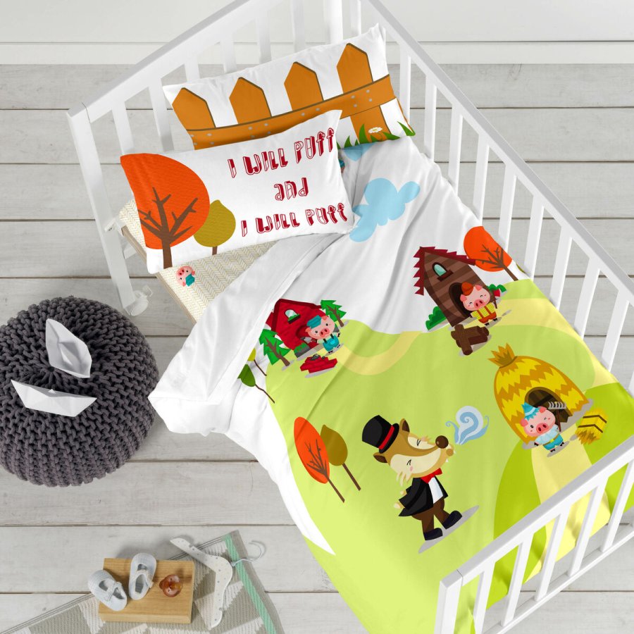 bundplastik HappyFriday MR FOX Multifarvet 60 x 120 x 14 cm Gris #4