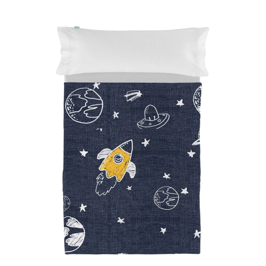 Sengetj st HappyFriday Mr Fox Starspace Multifarvet Seng 80/90 2 Dele #1