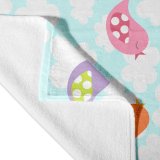 badelagen HappyFriday Mr Fox Little Birds Multifarvet 70 x 150 cm #4