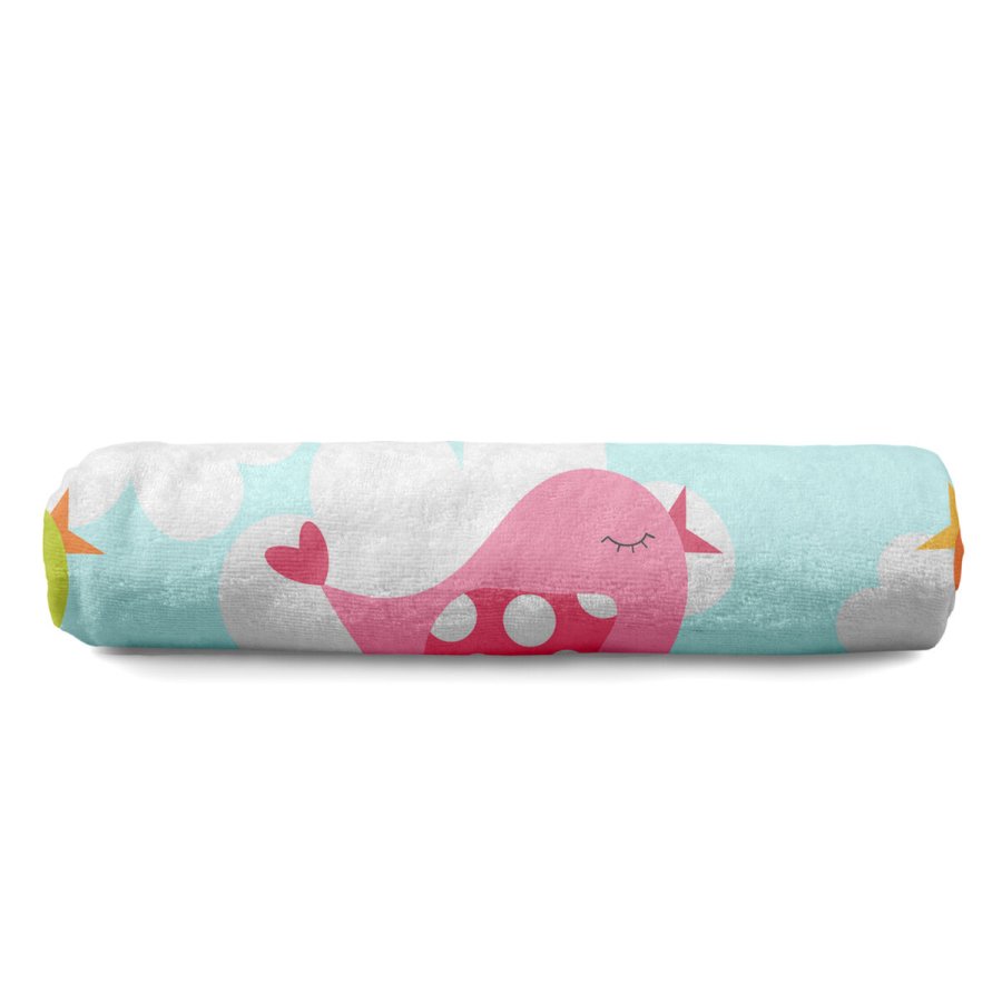 badelagen HappyFriday Mr Fox Little Birds Multifarvet 70 x 150 cm #5
