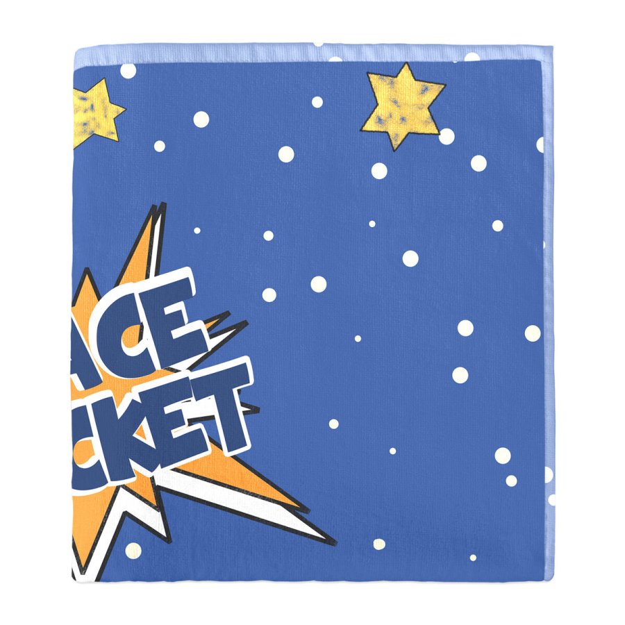 badelagen HappyFriday Mr Fox Space Rocket Multifarvet 70 x 150 cm #3