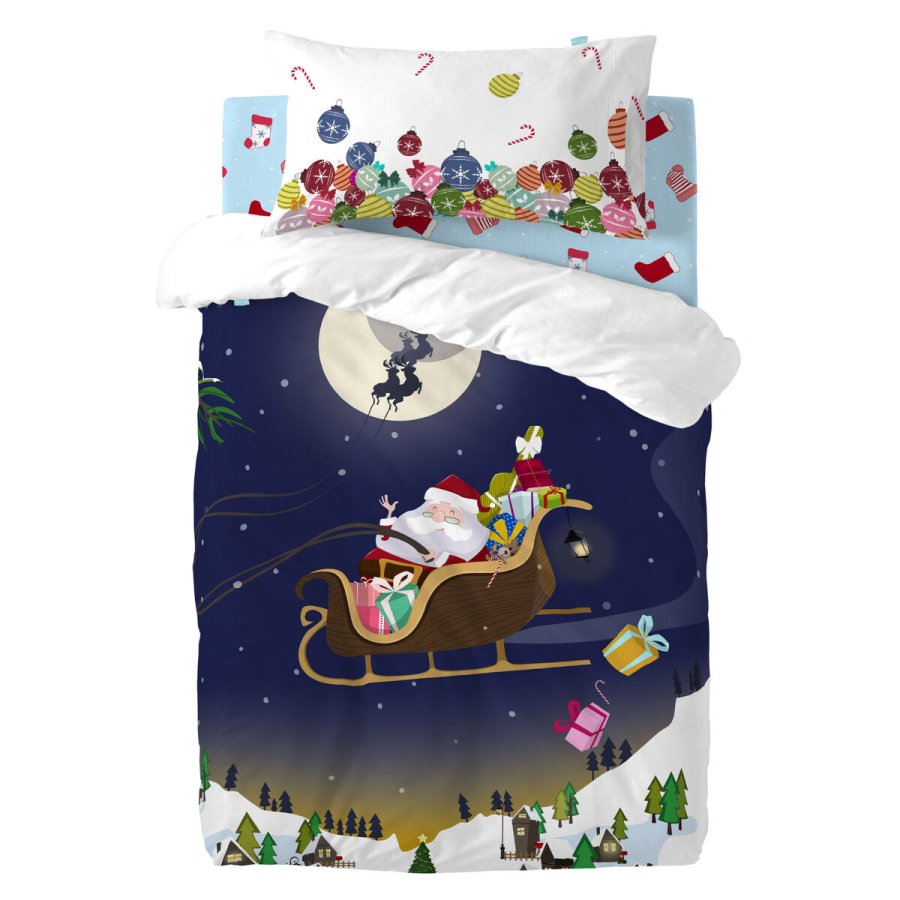 bundplastik HappyFriday XMAS Bl Multifarvet 60 x 120 x 14 cm #2