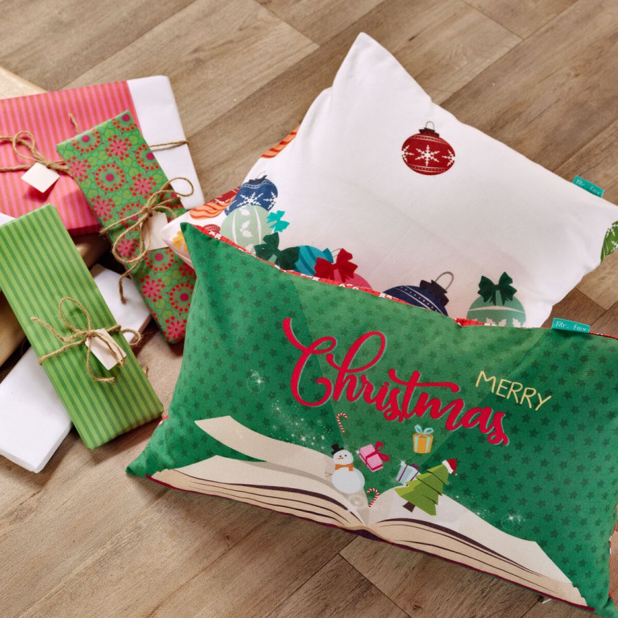 Pudebetrk HappyFriday XMAS Multifarvet 50 x 30 cm #6