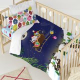 Dynebetrk st HappyFriday XMAS Multifarvet Vugge til baby 2 Dele #6