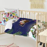 Dynebetrk st HappyFriday XMAS Multifarvet Vugge til baby 2 Dele #11