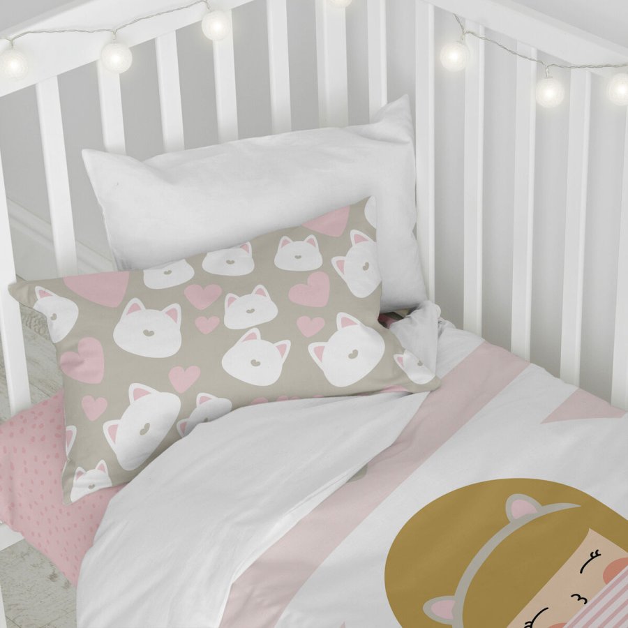 Dynebetrk st HappyFriday Happynois Kitty Multifarvet Vugge til baby 2 Dele #21