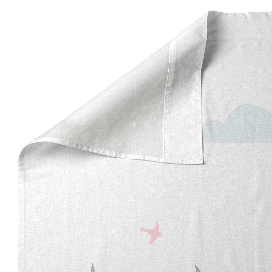 Sengetj st HappyFriday Mr Fox Nanny Multifarvet Vugge til baby 2 Dele #4