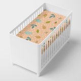 bundplastik HappyFriday MOSHI MOSHI Multifarvet Lys brun 70 x 140 x 14 cm #4