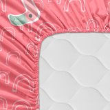 bundplastik HappyFriday MOSHI MOSHI Multifarvet Pink 70 x 140 x 14 cm #3