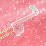bundplastik HappyFriday MOSHI MOSHI Multifarvet Pink 70 x 140 x 14 cm #5