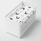 bundplastik HappyFriday MOSHI MOSHI Hvid Multifarvet 60 x 120 x 14 cm Pandabjrn #4