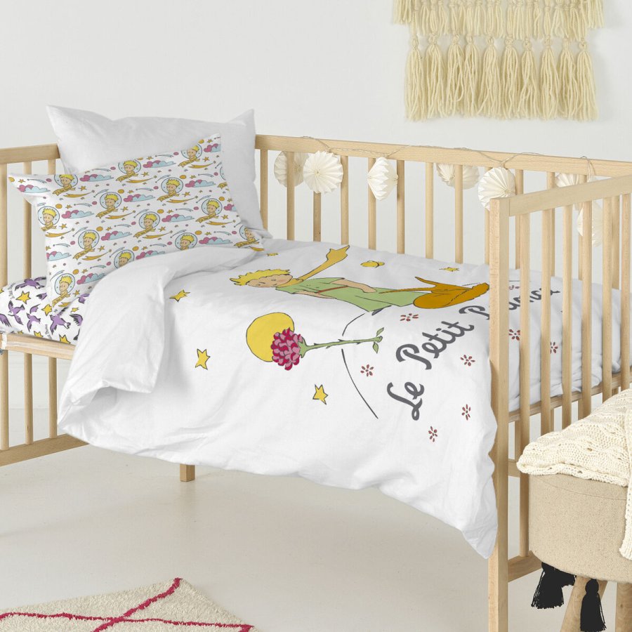 Dynebetrk st HappyFriday Le Petit Prince Ses Amis Multifarvet Vugge til baby 2 Dele #16