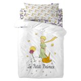 Dynebetrk st HappyFriday Le Petit Prince Ses Amis Multifarvet Vugge til baby 2 Dele #1