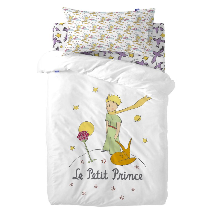 Dynebetrk st HappyFriday Le Petit Prince Ses Amis Multifarvet Vugge til baby 2 Dele #1