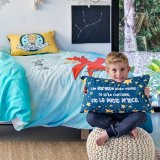 Pudebetrk HappyFriday Le Petit Prince Son avion Multifarvet 50 x 30 cm #6