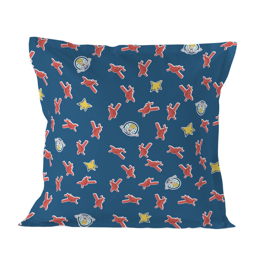 Pudebetrk HappyFriday Le Petit Prince Son avion Multifarvet 80 x 80 cm #1