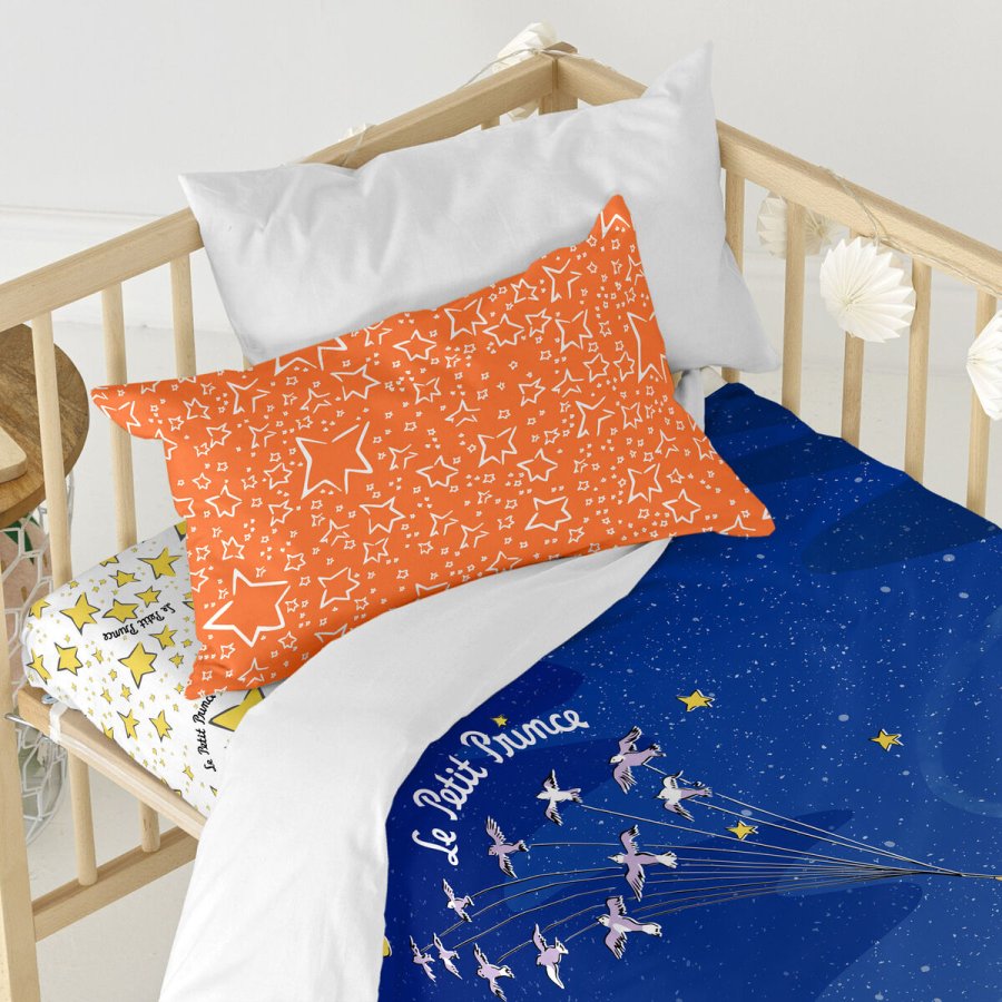 Dynebetrk st HappyFriday Le Petit Prince Migration Multifarvet Vugge til baby 2 Dele #11