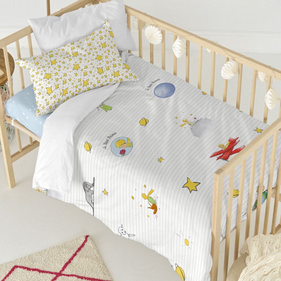 Dynebetrk st HappyFriday Le Petit Prince Son Monde Multifarvet Vugge til baby 2 Dele #6