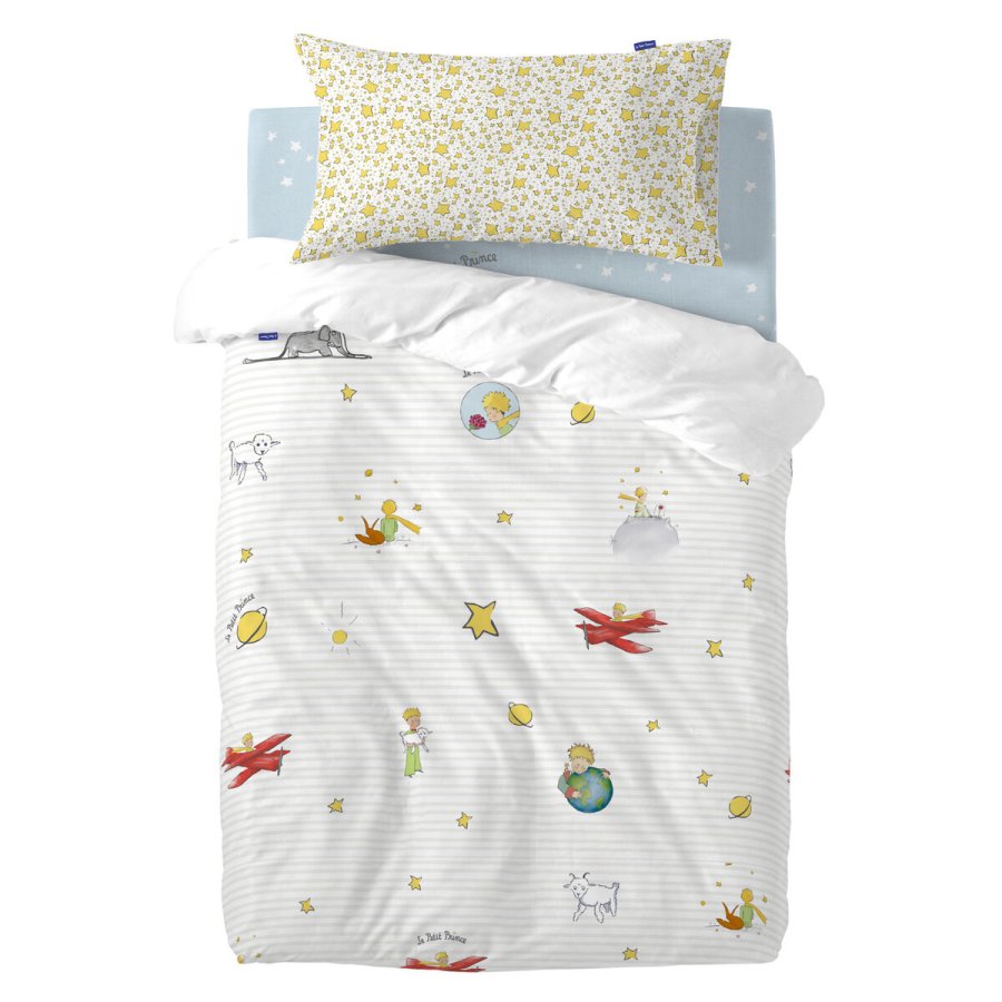 Dynebetrk st HappyFriday Le Petit Prince Son Monde Multifarvet Vugge til baby 2 Dele #1