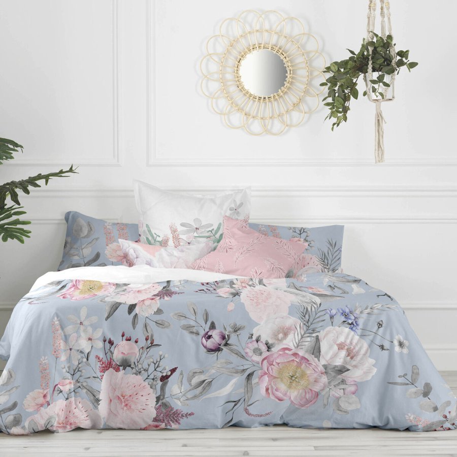 Nordisk cover HappyFriday Soft Bouquet Multifarvet 260 x 240 cm #5
