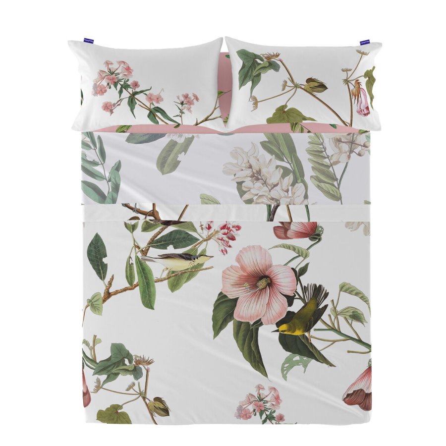 Toplagen HappyFriday Blooming Multifarvet 160 x 270 cm (Cvetlice) #1