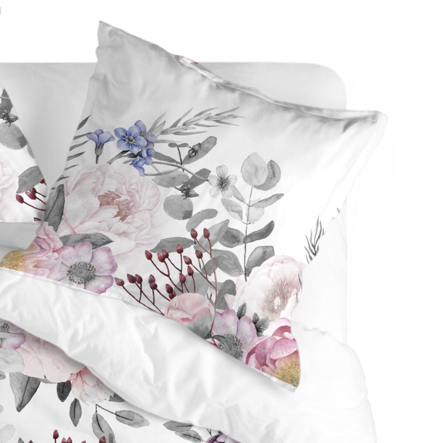 Pudebetrk HappyFriday Delicate bouquet Multifarvet 60 x 60 cm #4