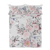 Toplagen HappyFriday Delicate bouquet Multifarvet 210 x 270 cm #2