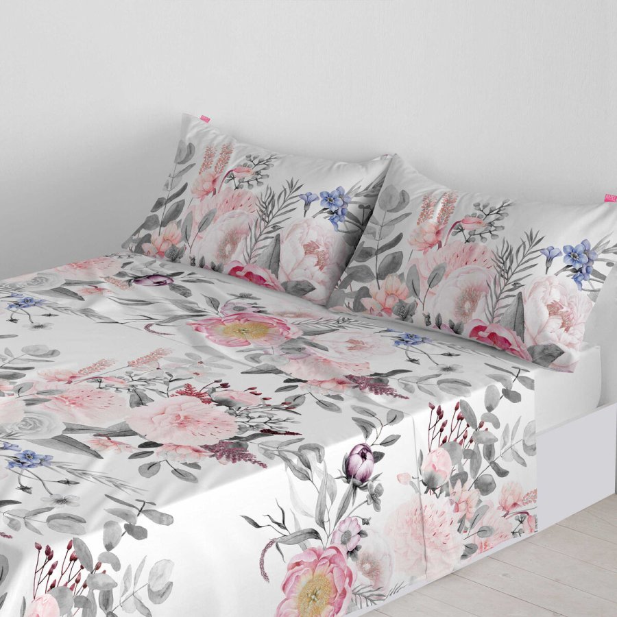 Toplagen HappyFriday Delicate bouquet Multifarvet 210 x 270 cm #3