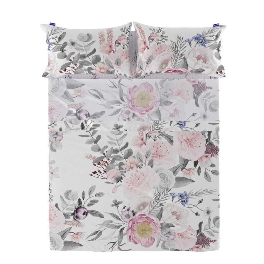 Toplagen HappyFriday Delicate bouquet Multifarvet 210 x 270 cm #1