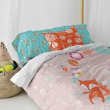 Dynebetrk st HappyFriday Moshi Moshi Fantasy Multifarvet Seng 80/90 2 Dele #11