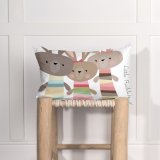 Pudebetrk HappyFriday Moshi Moshi Rabbit Family Multifarvet 50 x 30 cm #5