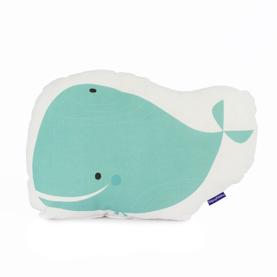 Pude HappyFriday Moshi Moshi Multifarvet Hval 40 x 30 cm #1