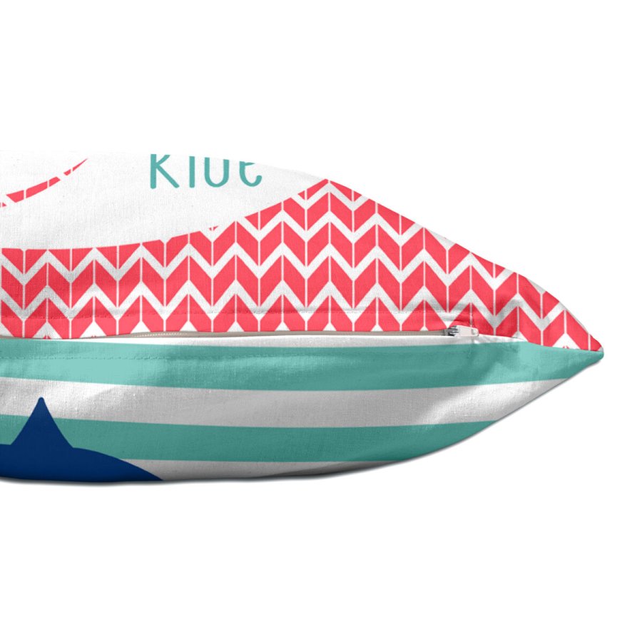Pudebetrk HappyFriday Moshi Moshi Whale Multifarvet 50 x 30 cm #4
