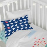 Dynebetrk st HappyFriday Moshi Moshi Whale Multifarvet Vugge til baby 2 Dele #11