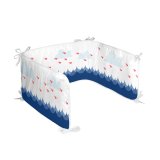 Barnesengbeskytter HappyFriday Moshi moshi Whale Multifarvet 210 x 40 cm #1