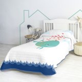 Sengetppe (vattppe) HappyFriday MOSHI MOSHI Multifarvet 180 x 260 cm #1