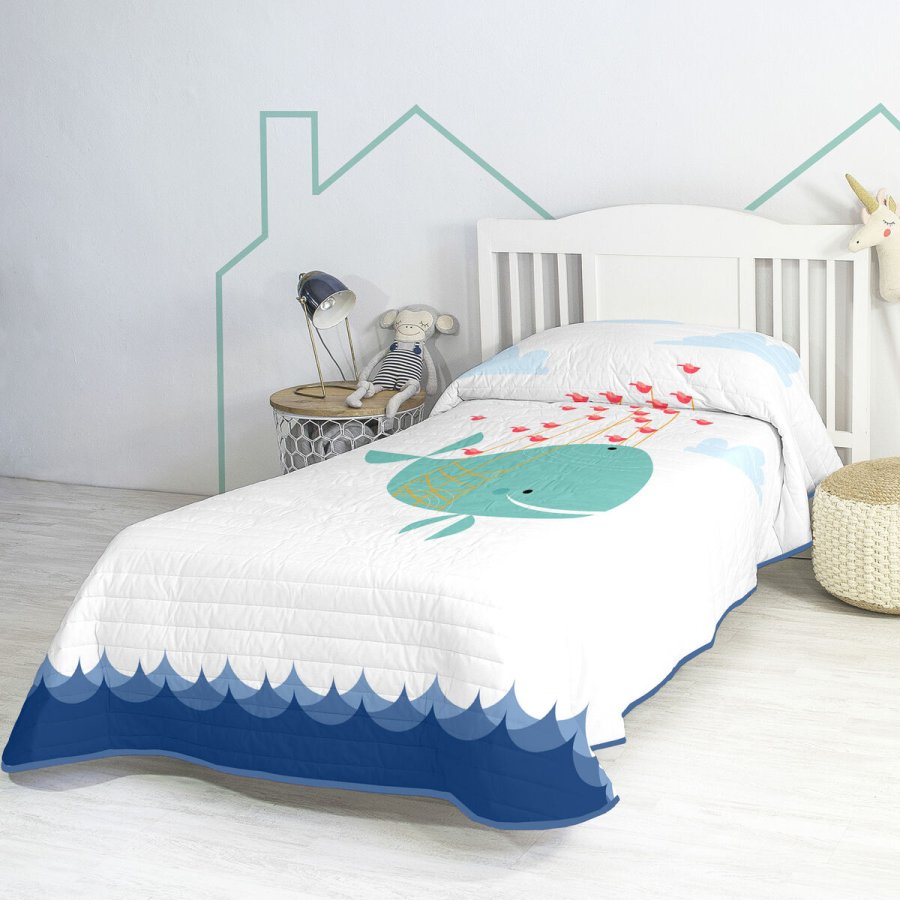 Sengetppe (vattppe) HappyFriday MOSHI MOSHI Multifarvet 180 x 260 cm #1